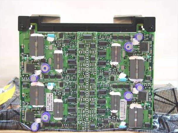 Compaq 303990-001 processor power module PCB — component side showing power inductors, ICs, and capacitors across full board