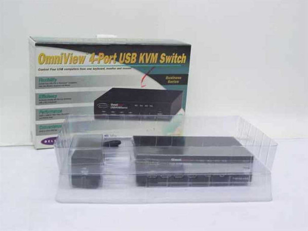 Belkin F1D104-USB OmniView 4 - Port USB KVM Switch - Business Serie