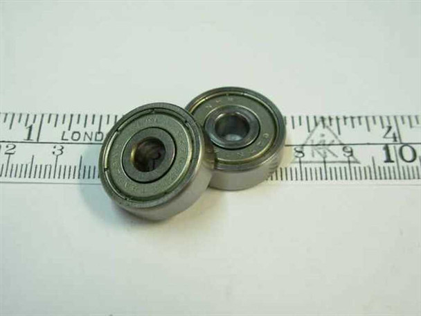 Steel 627-2Z Ball bearing - 6.35 x 22 x 7 mm