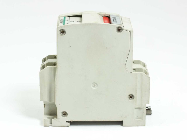 Fuji Electric CP32TM/5 rear view showing DIN rail clip and terminal connections