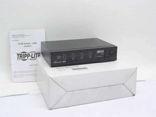 Tripp Lite CS-104U KVM Switch - USB - 4 Port - Main Unit Only