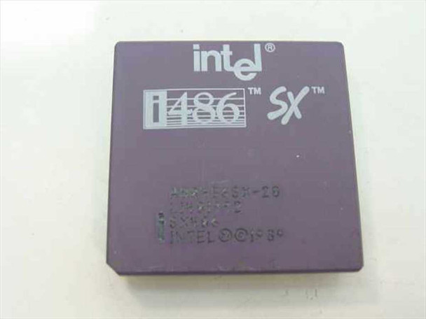 Intel A80486SX-20 486SX 20MHz Socket 3 CPU Processor SX406