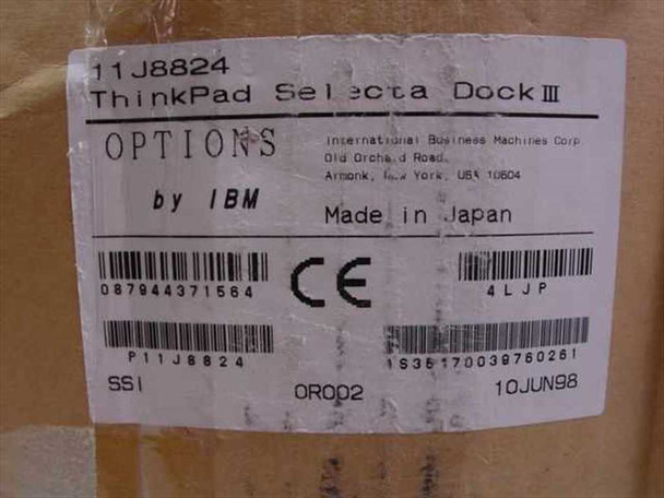 IBM 11J8824 ThinkPad Selectra Dock III New in Open Box