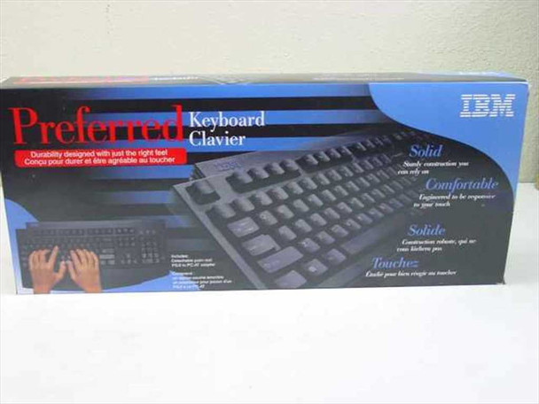 IBM 28L3621 Keyboard Black PS/2 104-Key