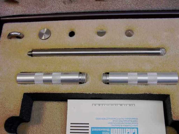 Chatillon DPPH-50 Dial Push-Pull Gauge in Case w/Accessories