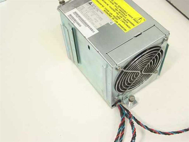 Sun DPS-188AB power supply – rear-angled view showing large cooling fan and output wire harness