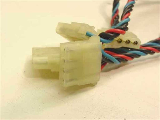 Sun DPS-188AB output harness close-up showing Molex-style connector ends