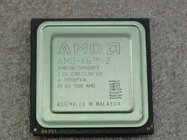 AMD K6-2/450AFX K6-2 450MHz/100/32/2.2V