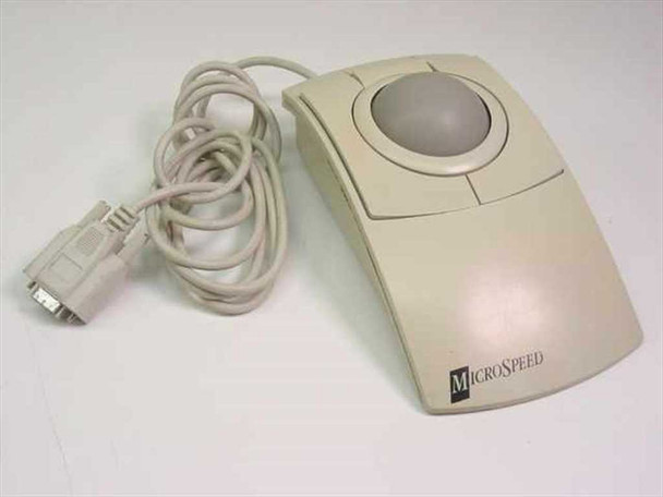 MicroSpeed 9411 3 Button TrackBall Serial mouse - PC-Trac