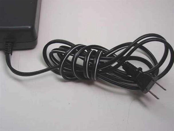 Murata EB-100U AC power cord close-up showing coiled black cable with standard two-prong US plug