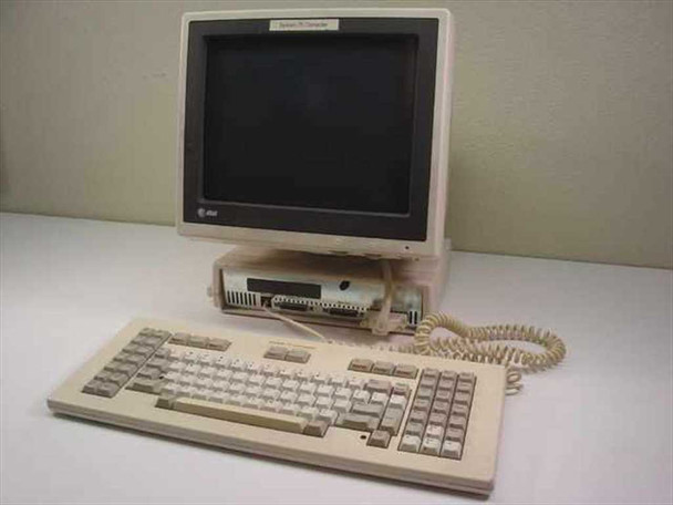 AT&T System 75 Computer Terminal with Keyboard - As Is for Parts