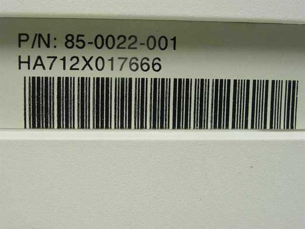 Visioneer PaperPort Vx bottom label showing part number 85-0022-001 and barcode