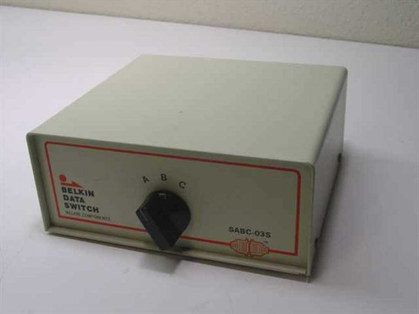 Belkin SABC-03S 25 Pin 3 way Data Transfer Switch