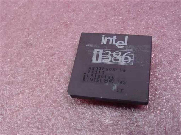Intel SX213 I386 386-16 Mhz DX A80386DX-16