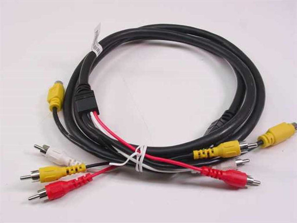 Polycom 08674-001 6 Ft Composite Triple RCA & S-VIDEO Cable for VS