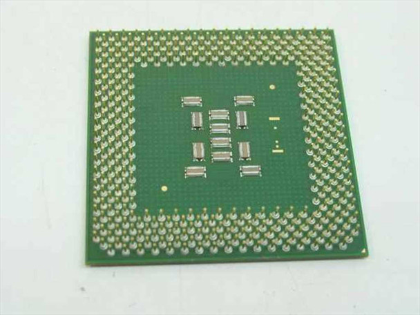 Intel Celeron SL3VS 633MHz Socket 370 CPU — bottom view showing 370-pin FC-PGA contact array