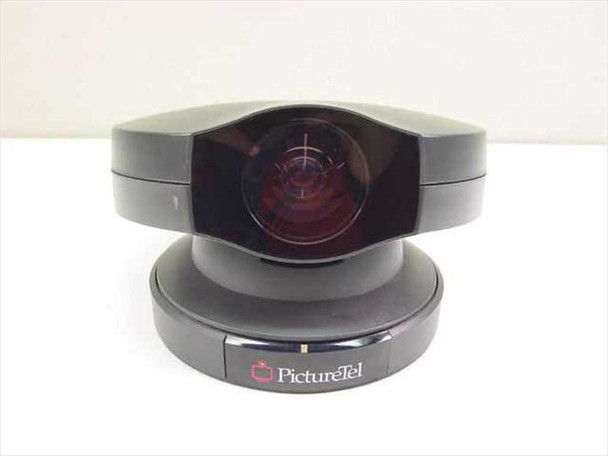 PictureTel PTZ-2N pan-tilt-zoom videoconferencing camera — front view showing wide-angle lens and PictureTel logo on base