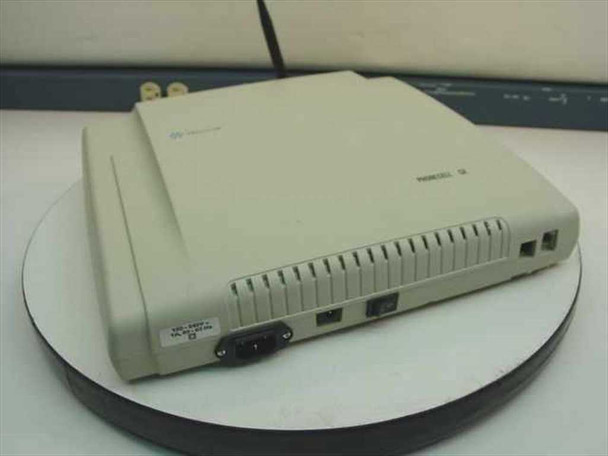 Telular Phonecell SX3I AMPS Fixed Wireless Terminal — rear and side view showing power port, RJ-11 phone port, and ventilation slots