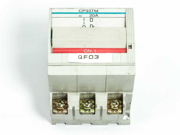 Fuji Electric Circuit Protector / Breaker 3 Amp 3-Pole CP33T-M003 CP33TM/3