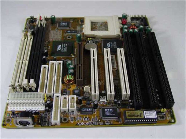 VIA 591P 16-Bit ISA / PCI Via Socket 7 Baby AT / ATX Motherboard VT82C586B S7-SB