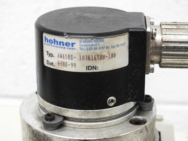 Georgii Kobold KOD 568 1B MB/G/S2/S19/S194/SB/X 3PH Motor + Hohner Shaft Encoder