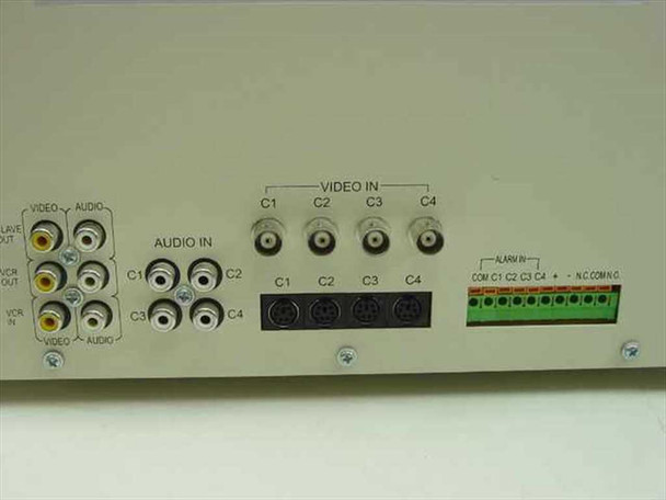 ADT DH14S1042-A 14'' B&W 4-Way Surveillance Video Monitor