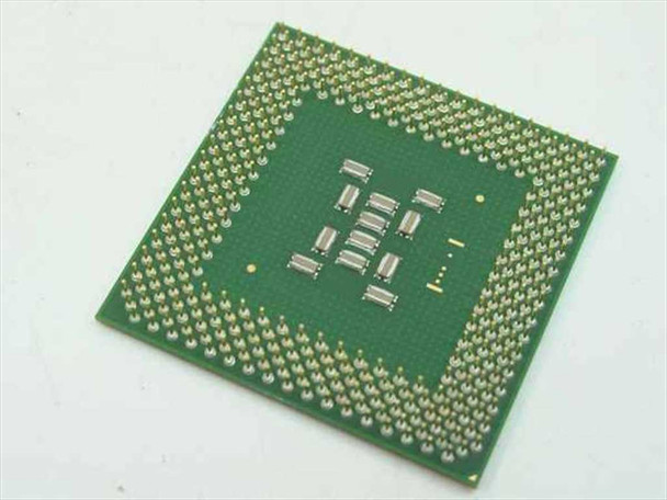 Intel Pentium III SL3NM processor – bottom view showing Socket 370 FCPGA pin array in good condition