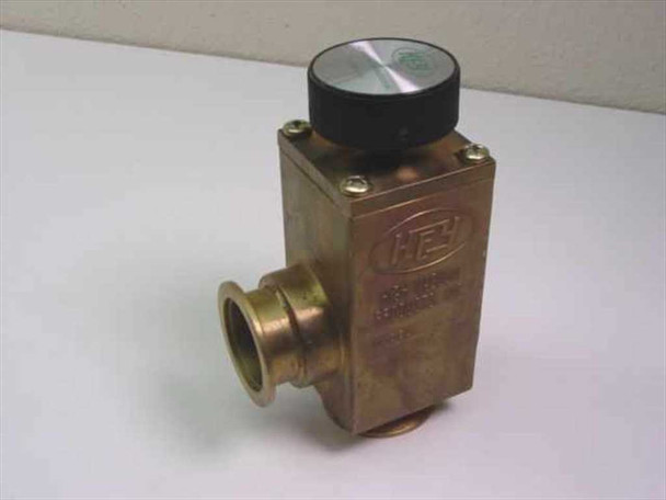 Key High Vacuum Products BA-162 Vacuum Valve Manual 1 5/8 Inch ID Brass