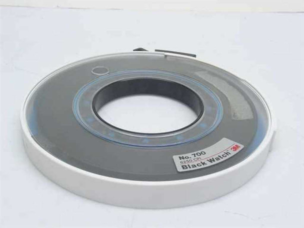 3M No. 700 Black Watch 6250 CPI 1/2" 9-Track Tape Reel