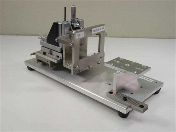 Applied Magnetics Custom XYZ Stage w/ 3 Micrometers & Linear Ball Bearings