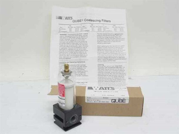 Watts FluidAir F31-02AHS 1370136 Impulse Drain Filter 1/4 Inch 150PSI