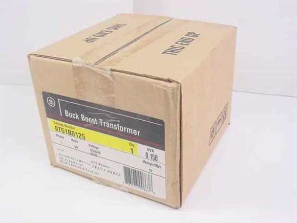 GE 9T51B0125 Buck Boost Transformer new in original sealed cardboard box with yellow catalog label