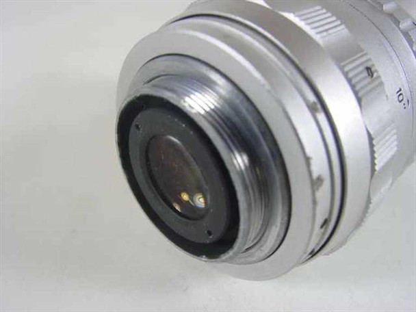 Cosmicar 12.5mm f/1.4 Television Lens — rear element and C-mount thread view