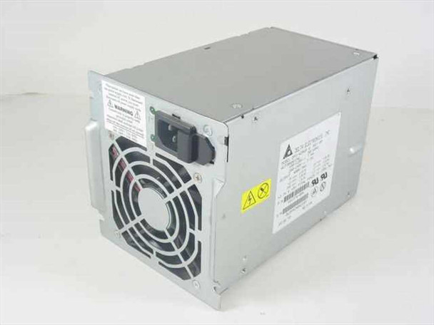 Delta Electronics DPS-420GB hot-plug autoranging power supply – three-quarter front view showing dual cooling fans and chassis