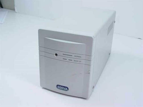 Unbranded 300VA UPS Battery Backup 9905010 — front and side view showing 300VA badge, Normal and Back Up indicator lights
