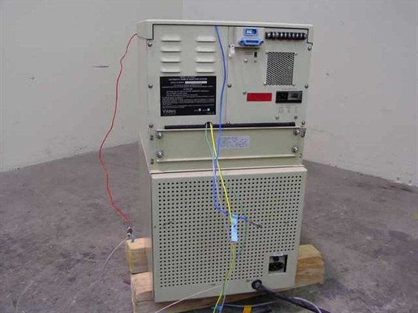 Waters 712 WISP Automatic Sample Injection System – rear view showing power connections, rear panel label, and cooling module ventilation grille