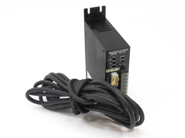 Oriental Motor FBLD40C Vexta Brushless DC Motor Driver — front-left 3/4 view with motor cable attached