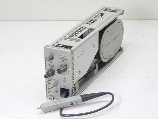 Tektronix 7A11 Amplifier w/ Built in Probe Oscilloscope Plug-In