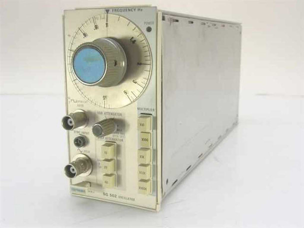 Tektronix SG 502 Oscillator Oscilloscope Plug-In
