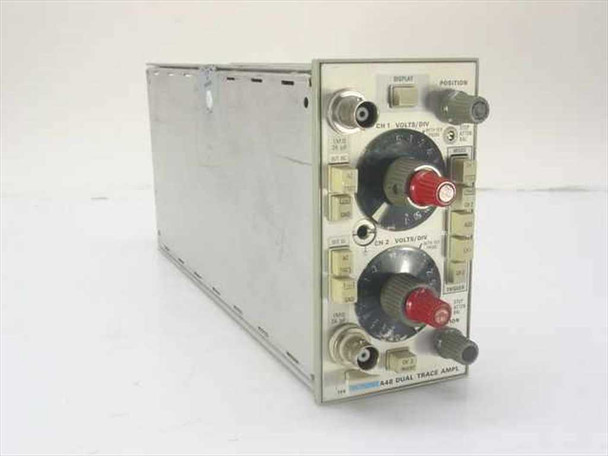 Tektronix 5A48 Dual Trace Amplifier Oscilloscope Plug-In - Untest