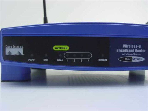 Linksys WRT54GS 2.4GHz 802.11g Wireless Router w/ Speed Boost