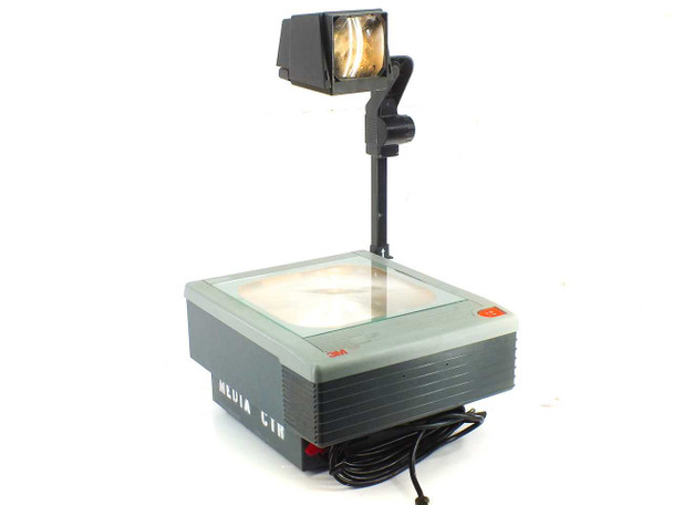 3M 9100 Portable Overhead Projector Model 9000AJB with Folding Arm - 82v Lamp