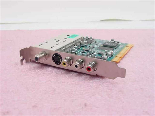 Sony PCVA-IMB5A Giga Pocket PCI TV tuner card – three-quarter view showing PCB and bracket with connectors