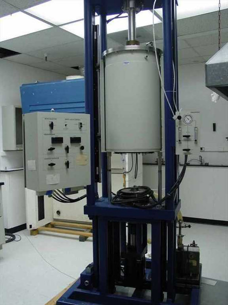 Thermal Technology Inc. HP52-0914-SC 7" Vacuum Tube Furnace with 20 Ton Hot Press