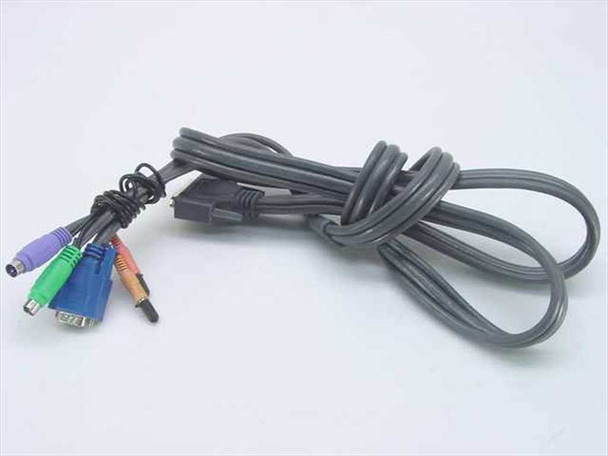 Aten 2L1701P 5.9 ft. MasterView Pro 1000 Series PS/2 Cables