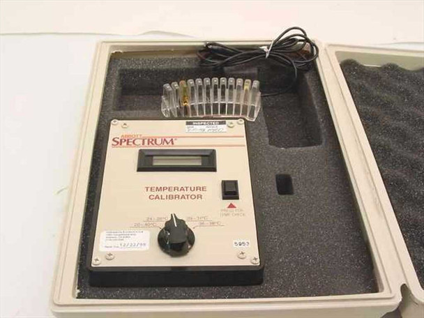 Abbott Laboratories Spectrum Temperature Calibrator in case