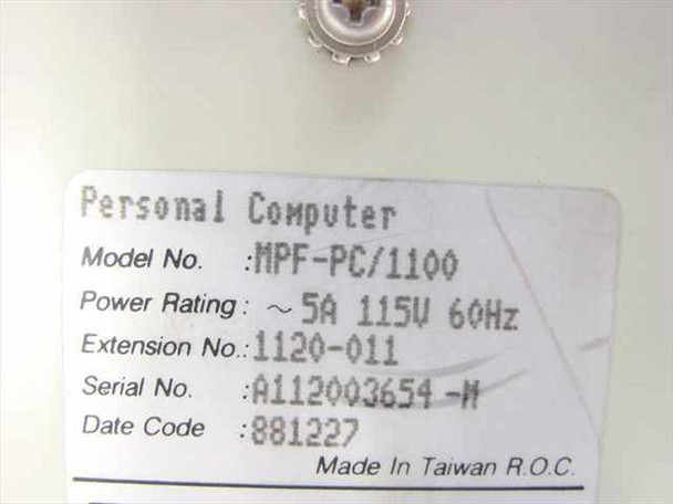 Acer MPF-PC/1100 Acer 1100 386 Computer