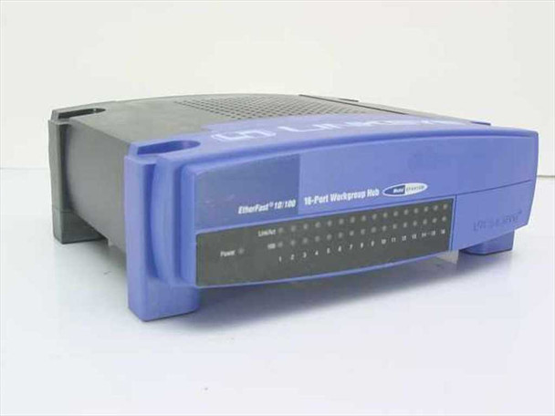 Linksys EFAH16W EtherFast 10/100 16-Port Workgroup Hub