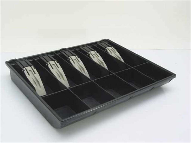 Generic Black Plastic 10 Compartment Money Tray for Cash Drawer