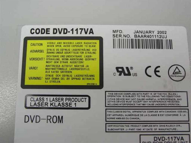 Pioneer DVD-117VA 16x DVD-ROM Drive Internal IDE from Sony Vaio PVC-